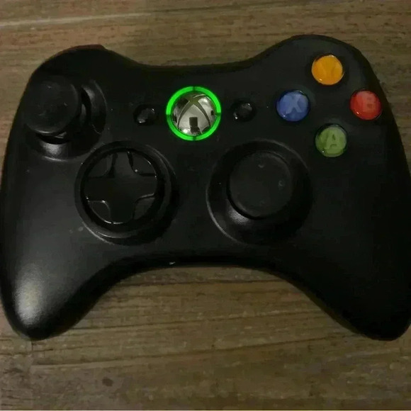 Microsoft Other - Microsoft Xbox 360 Wireless Controller Original OEM Black - Tested Working!
